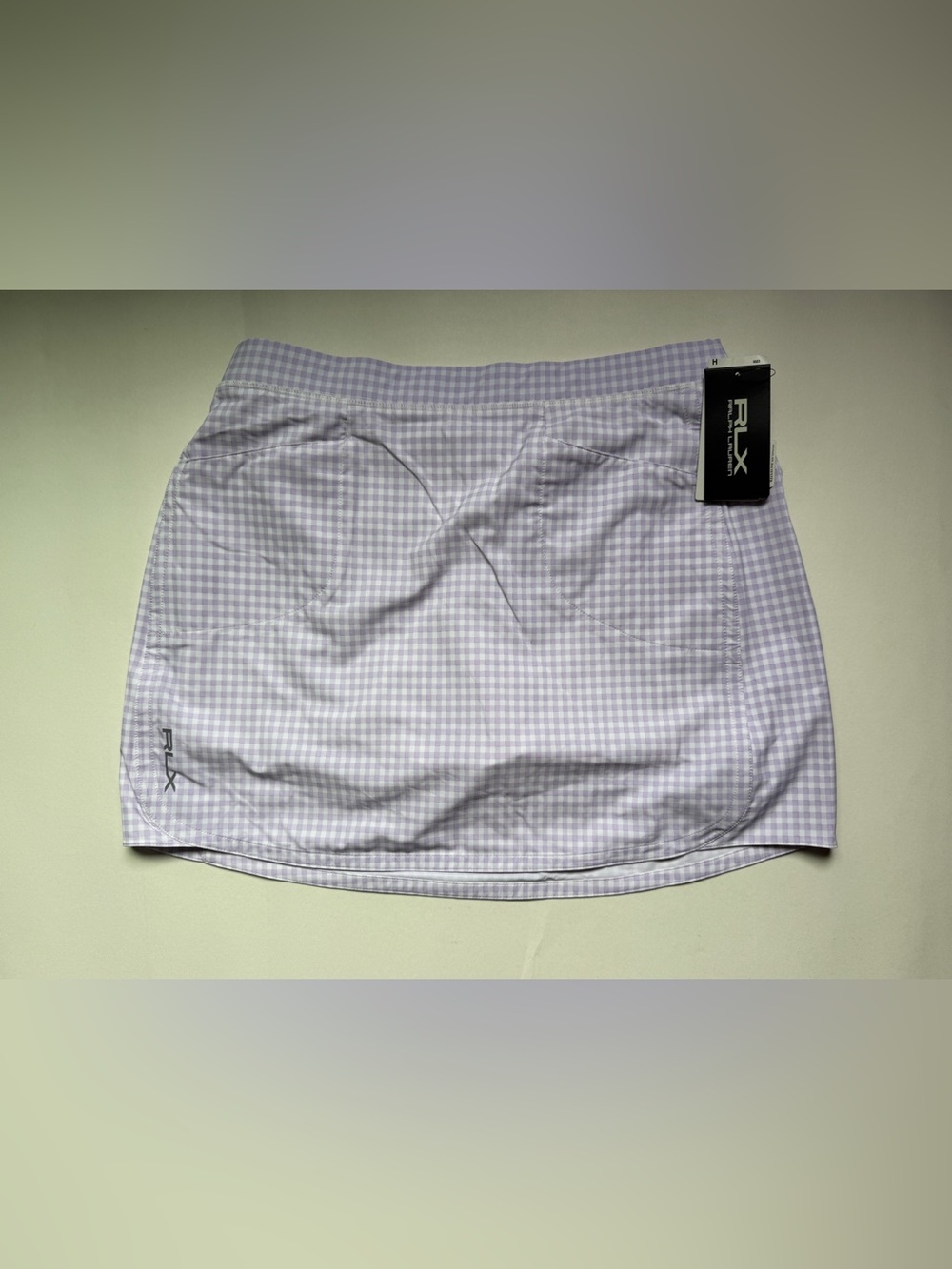 RLX [M] Ralph Lauren 17” Performance 4-Way Stretch Gingham Golf Skort